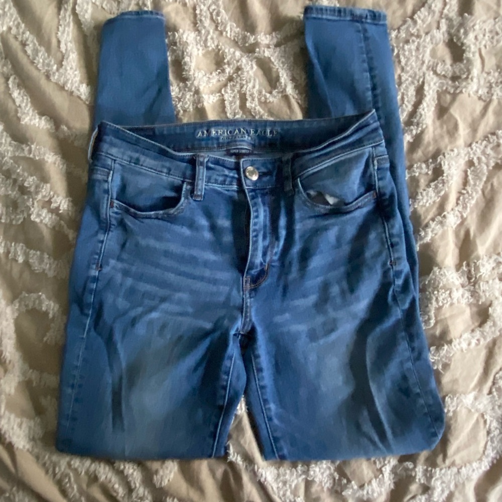 American Eagle Outfitters Women's Blue Jeans